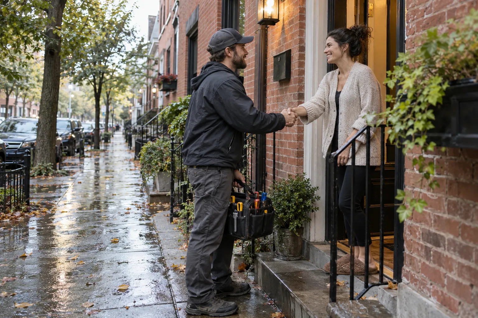 Homes in the Greater Baltimore area served by local water damage providers